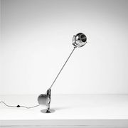 Oversized chrome lamp with counterweight Anonymous Italia, 1970
