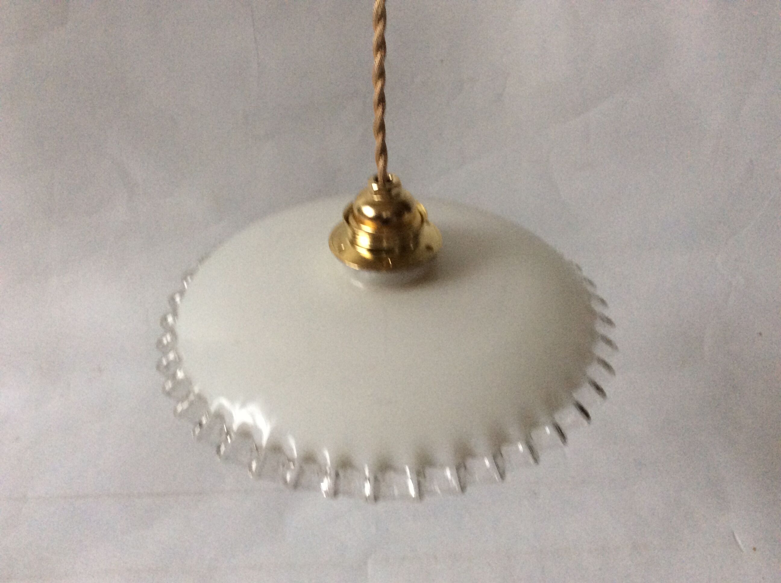 Vintage opaline hanging