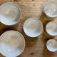 Set of Limoges porcelain bowls