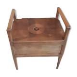 Bench chest gilded oak