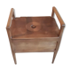 Bench chest gilded oak