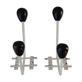 Pair of coat hooks 60-70s