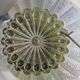 Molded glass hanging globe