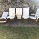 Set de 4 chaises et de 2 fauteuils inclinables Polyconfort