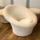 Fauteuil et 2 ottomans ‘mushroom n°560’ de Pierre Paulin 1959, éditions anciennes années 60