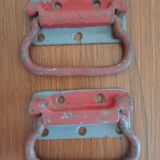 Antique trunk handles