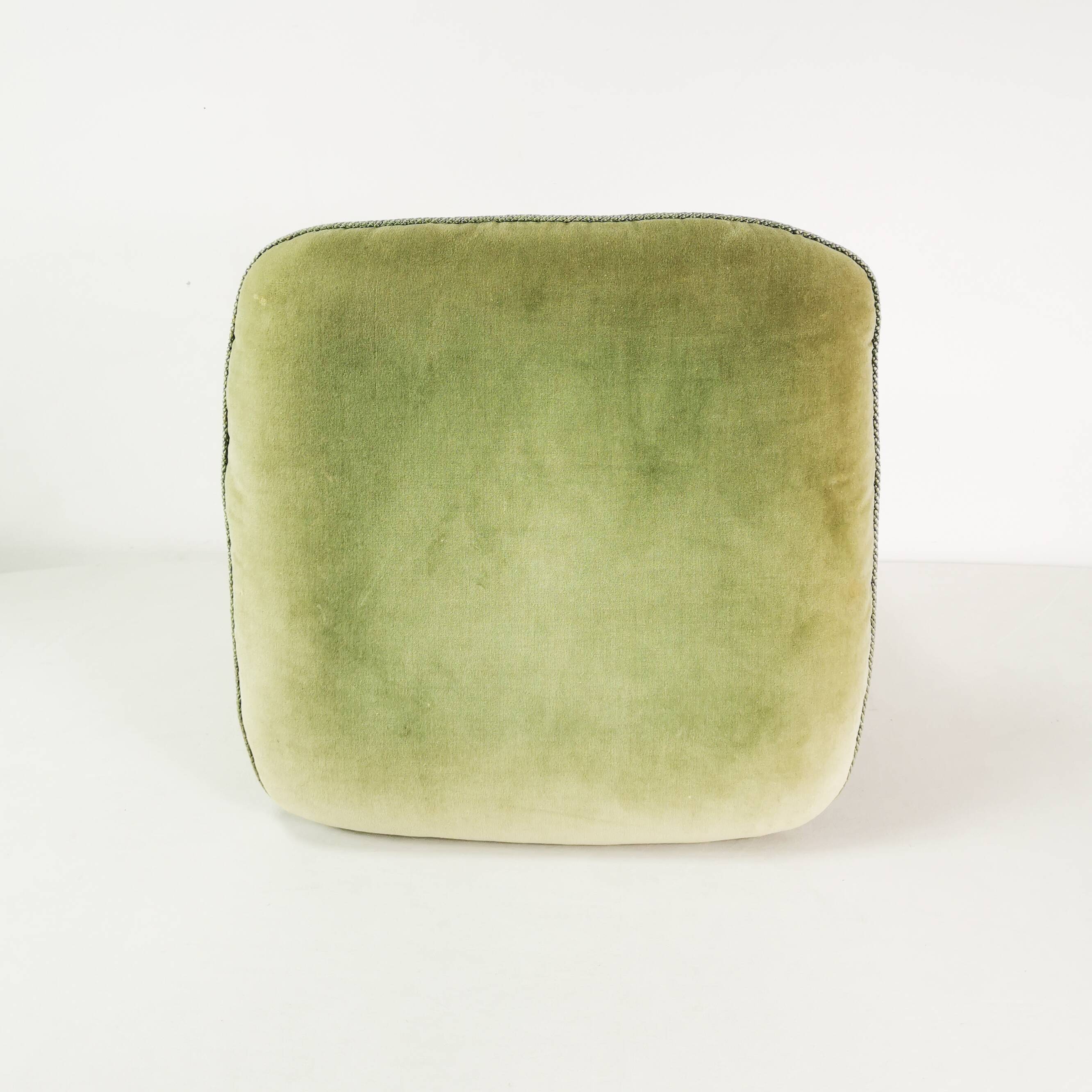 Pouf du milieu du siècle, Parker Knoll, Royaume-Uni, années 1960.