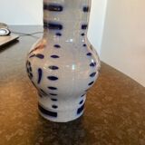Blue pitcher