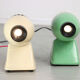 Projecteur crème mid-century de bakalite