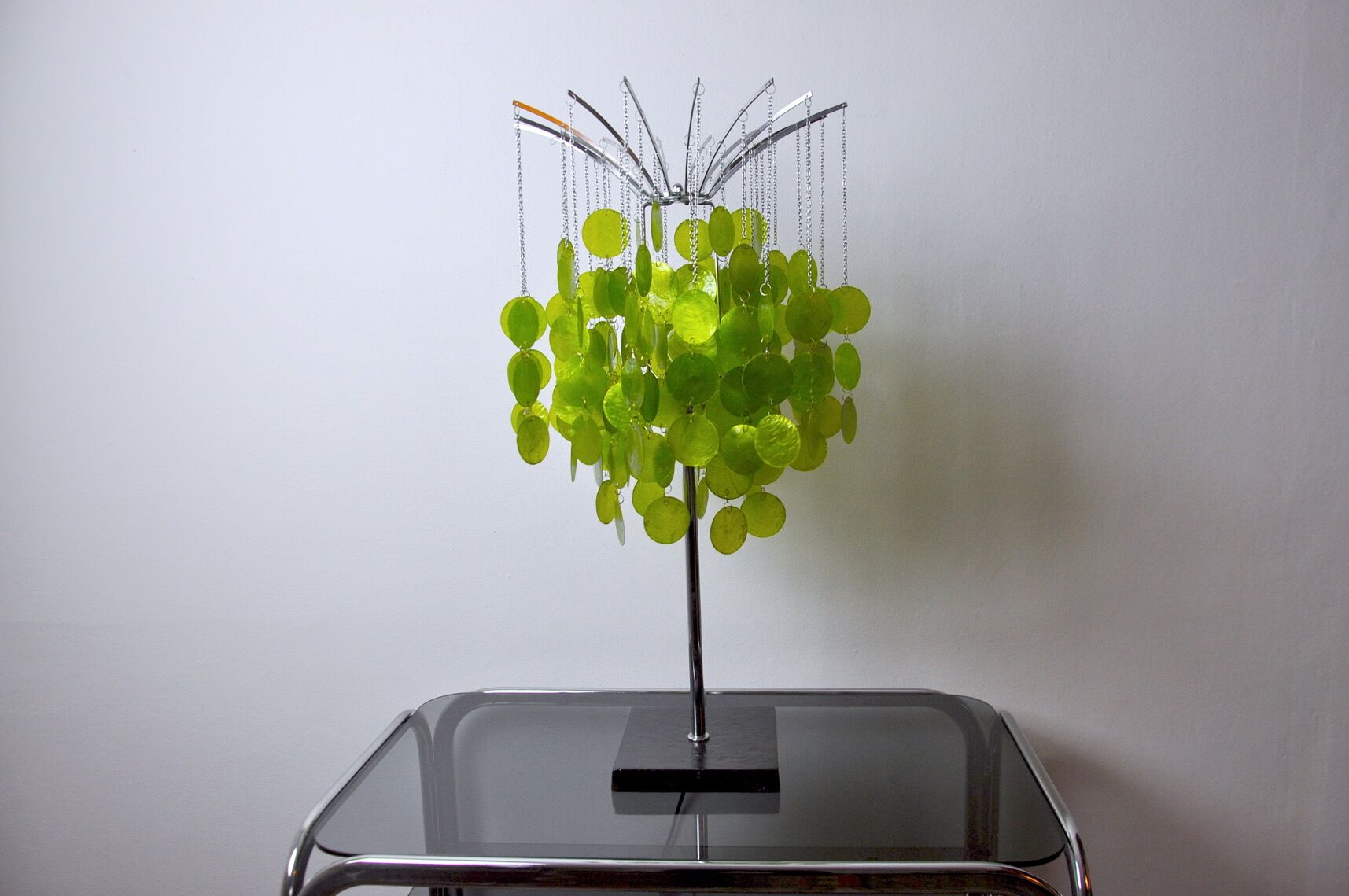 Table lamp in Nacres by Tarogo, Japan, 1980