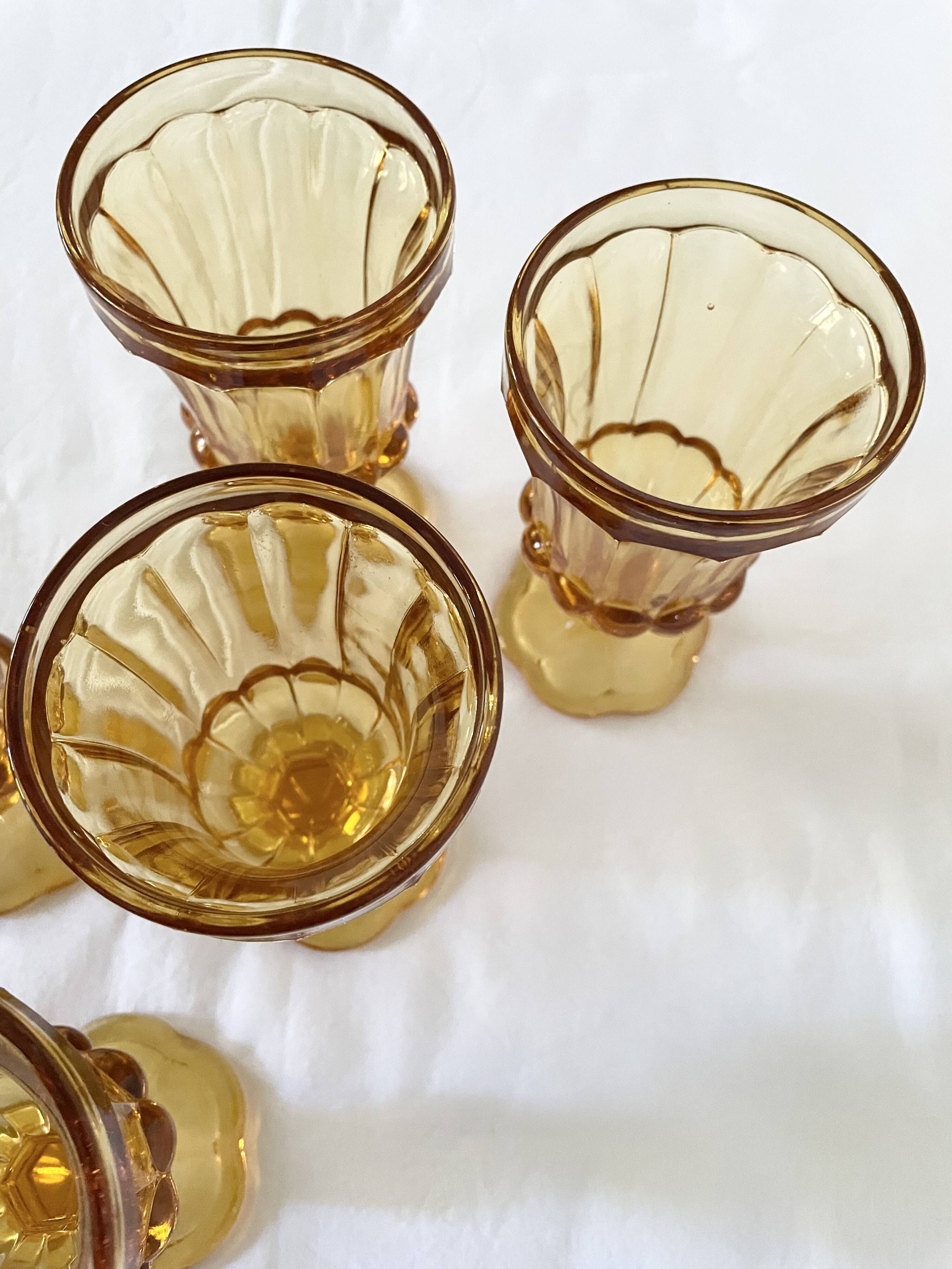 Verres ambrés
