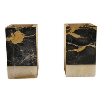 Serre-livres en marbre 12 x 7 cm
