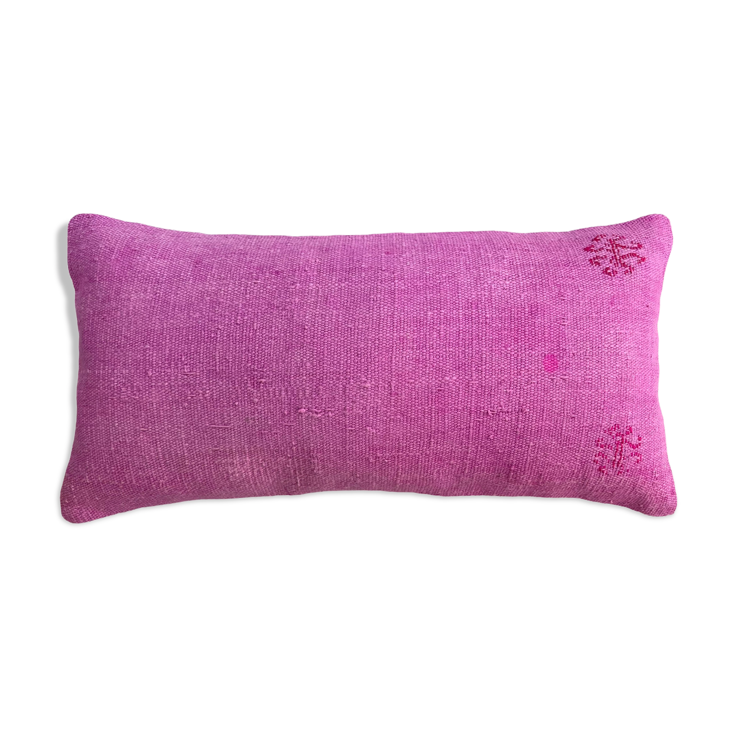 Vintage turkish kilim cushion cover, 30 x 60 cm