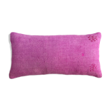 Vintage turkish kilim cushion cover, 30 x 60 cm