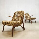 Midcentury modern arm chairs ‘hairpin legs’