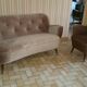 Organic design sofa sofa ARC Rein 50s-60s beige Bronze