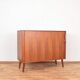 Mid-Century Danish Teak Tambour Doors Sideboard, 1960s.