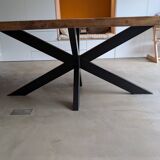 Table for 10-12 people in century-old oak