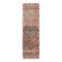1970s Turkish Oushak Handmade Wool Cotton Orange Runner Rug 83x281