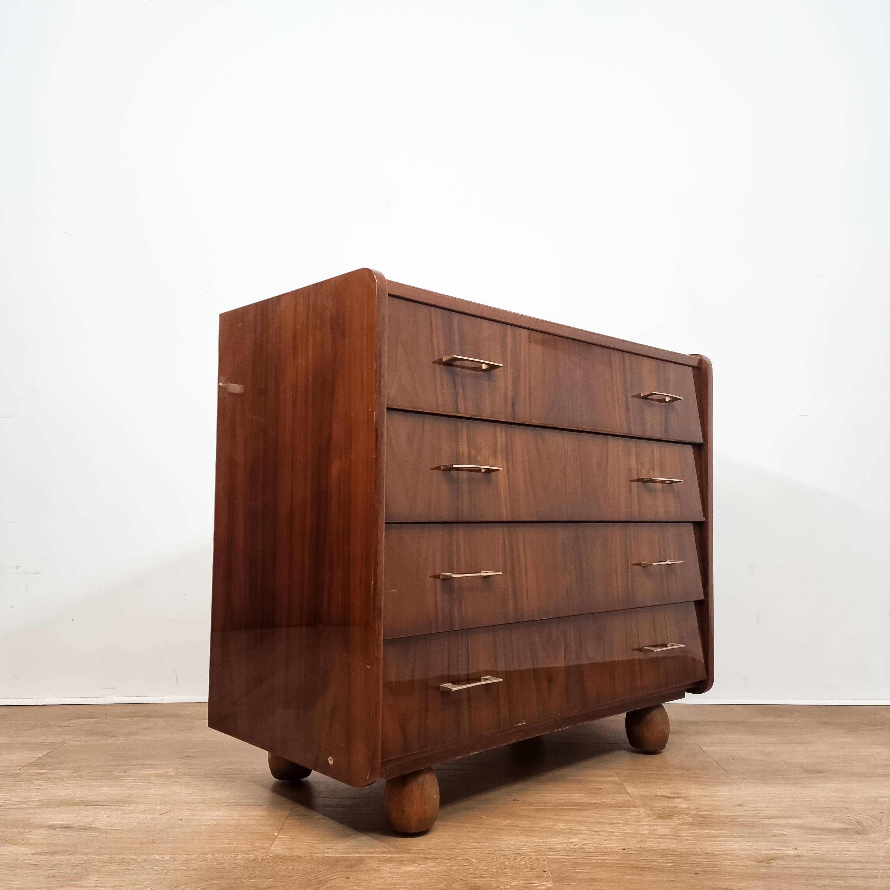 Old Art Deco style chest of drawers