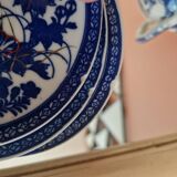 Ensemble à café ou thé japonais ancien en porcelaine fine