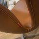 Swan armchair Arne Jacobsen edition Fritz Hansen brown leather