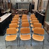 Suite of 18 DSC106 chairs by Giancarlo PIRETTI for Castelli
