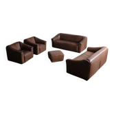 De Sede DS-47 seating group in buffalo leather, 1970s