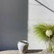 White ceramic flowerpot