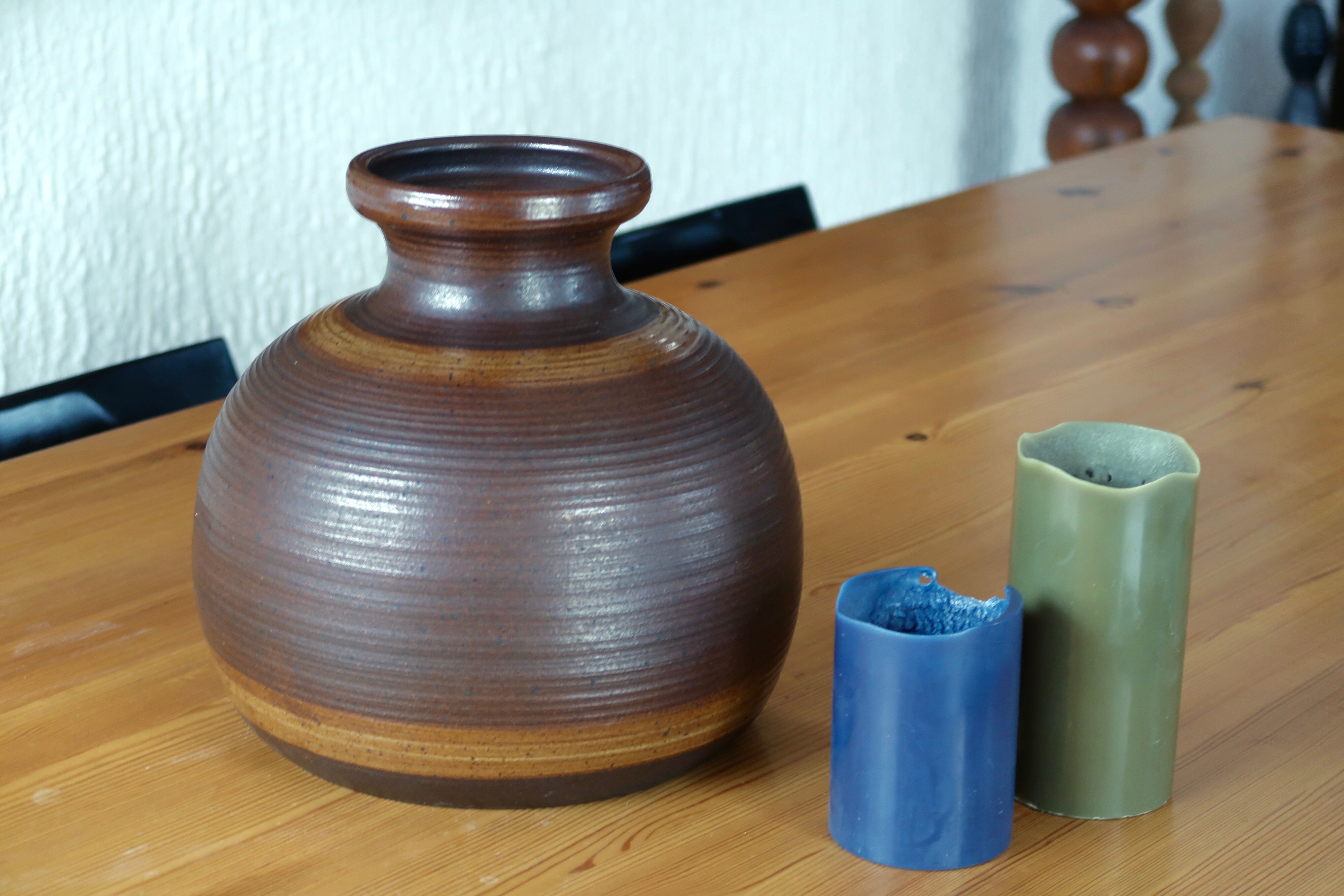 Brown vase Sandstone of the Marais, 60s