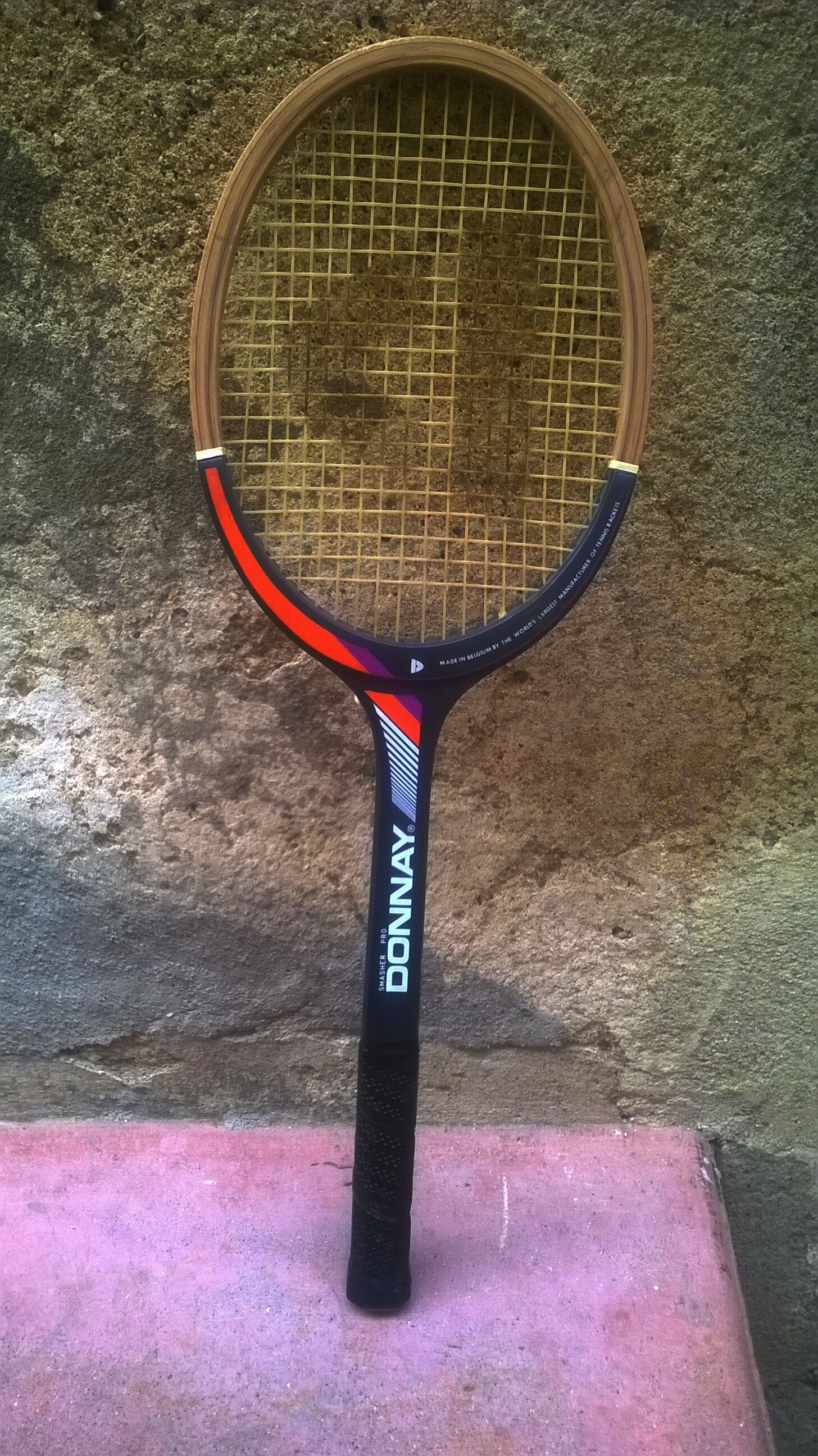 Vintage tennis racket