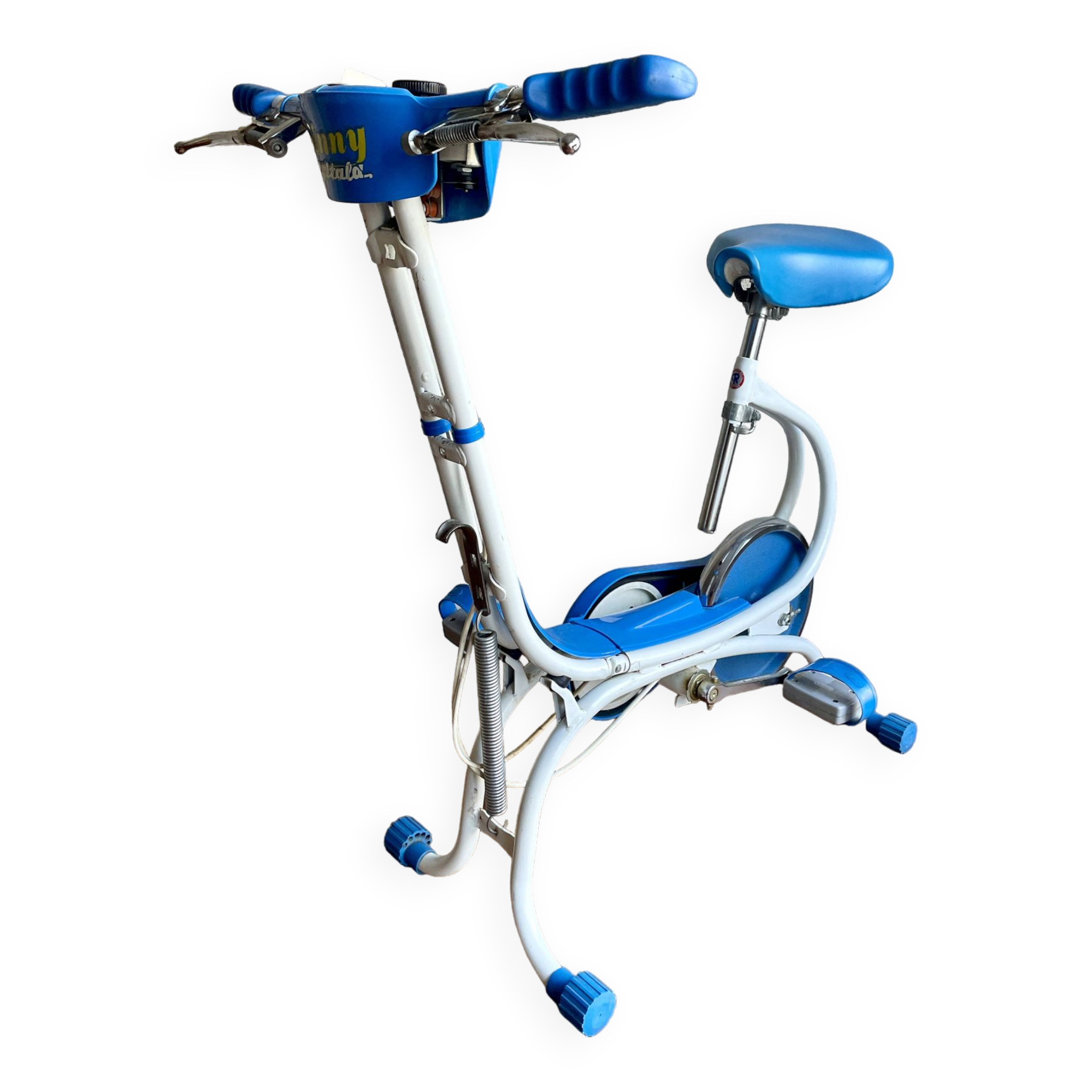 Vintage exercise bike from the 80s