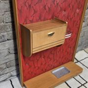 Vintage wall coat rack from the 50s/60s – Rockabilly design cloakroom