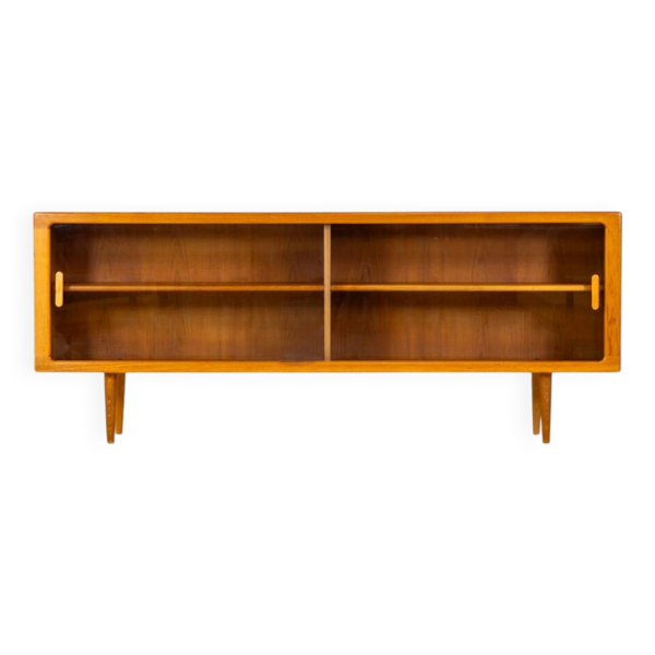 Buffet avec portes vitrées par CFC Silkeborg (Danemark, années 1960).
