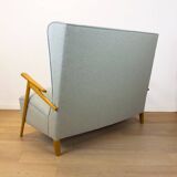 Mid-Century Spanish Two-Seater Sofa, 1950s