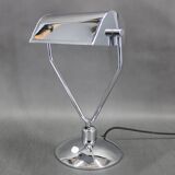 1940s Banker Lamp 3535 by Napako, Czechoslovakia