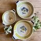 Set of 3 vintage serving dishes from the Flamingo series by Stavangerflint