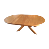 Table ovale en aulne massif (salle à manger)