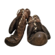 Vintage leather boxing gloves