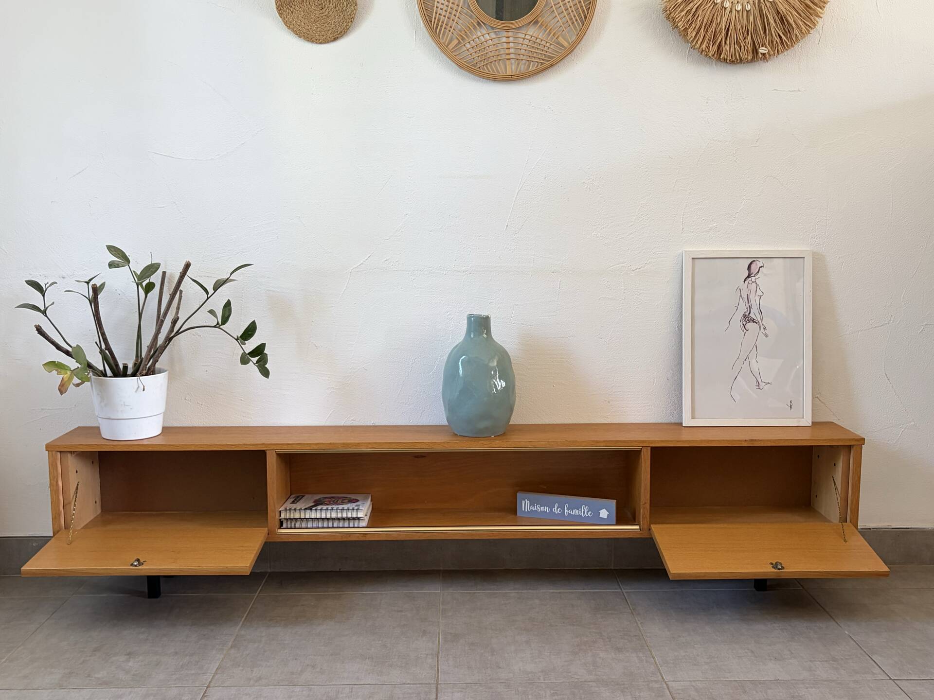 Enfilade basse vintage ( peu profonde )