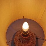 Openwork ceramic lamp, Stein Keramik, Germany, space age, 1960.