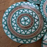 Set of 6 old Robert Picault dinner plates 24cm