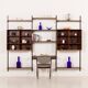 Kai Kristiansen rosewood wall unit for FM Mobler, Denmark, 1960s