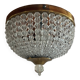 Vintage ceiling light with tassels from the 70s