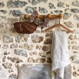 Antique wooden coat hook