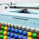 Revised Scheidegger typomatic tms typewriter and new ribbon