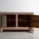 Buffet bas ancien en orme à deux portes – Chine, vers 1950