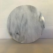 White grey marble trivet