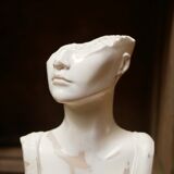 Woman bust in resin
