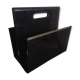 Vintage magazine holder in plexiglas